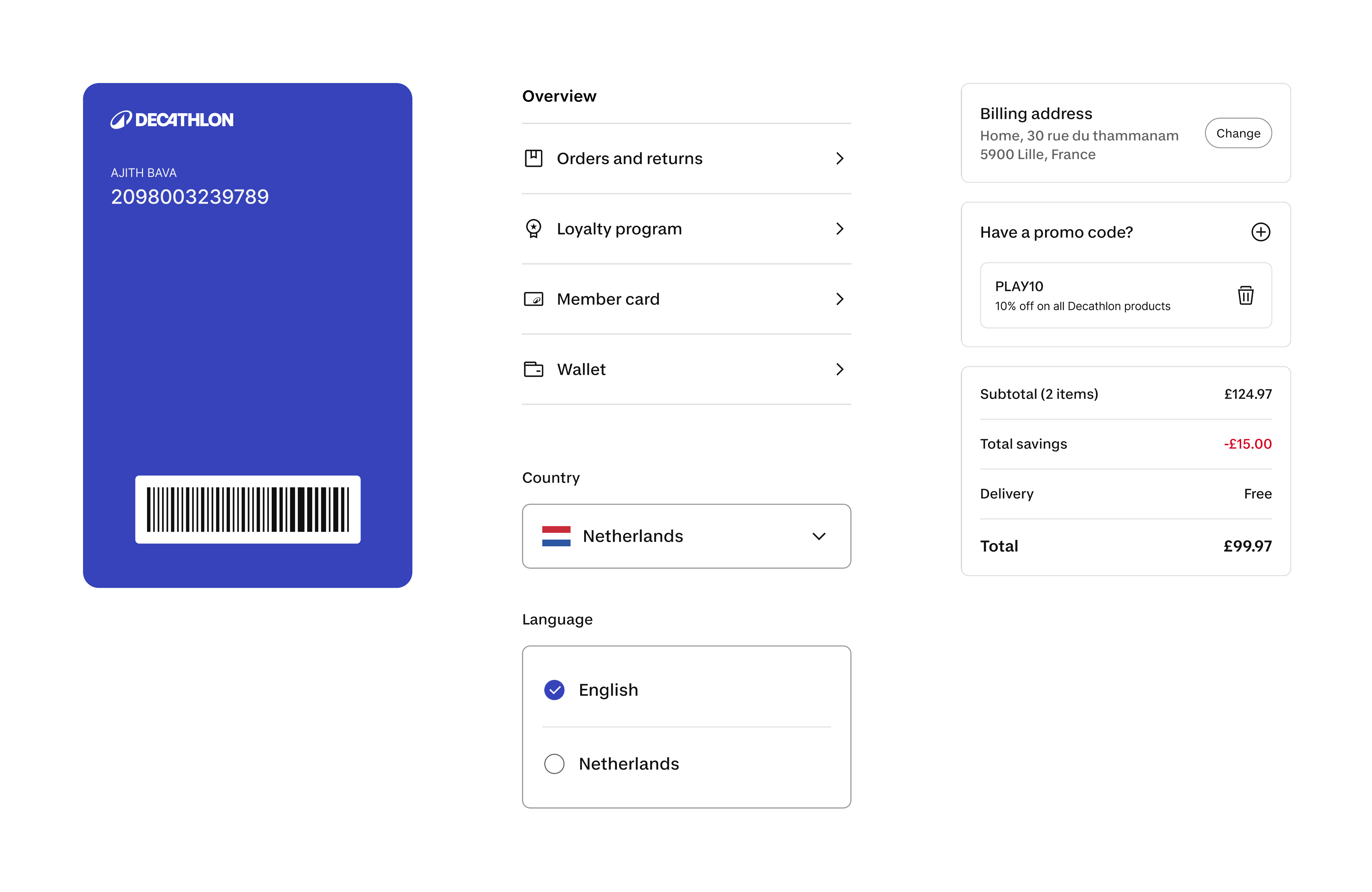 New components preview