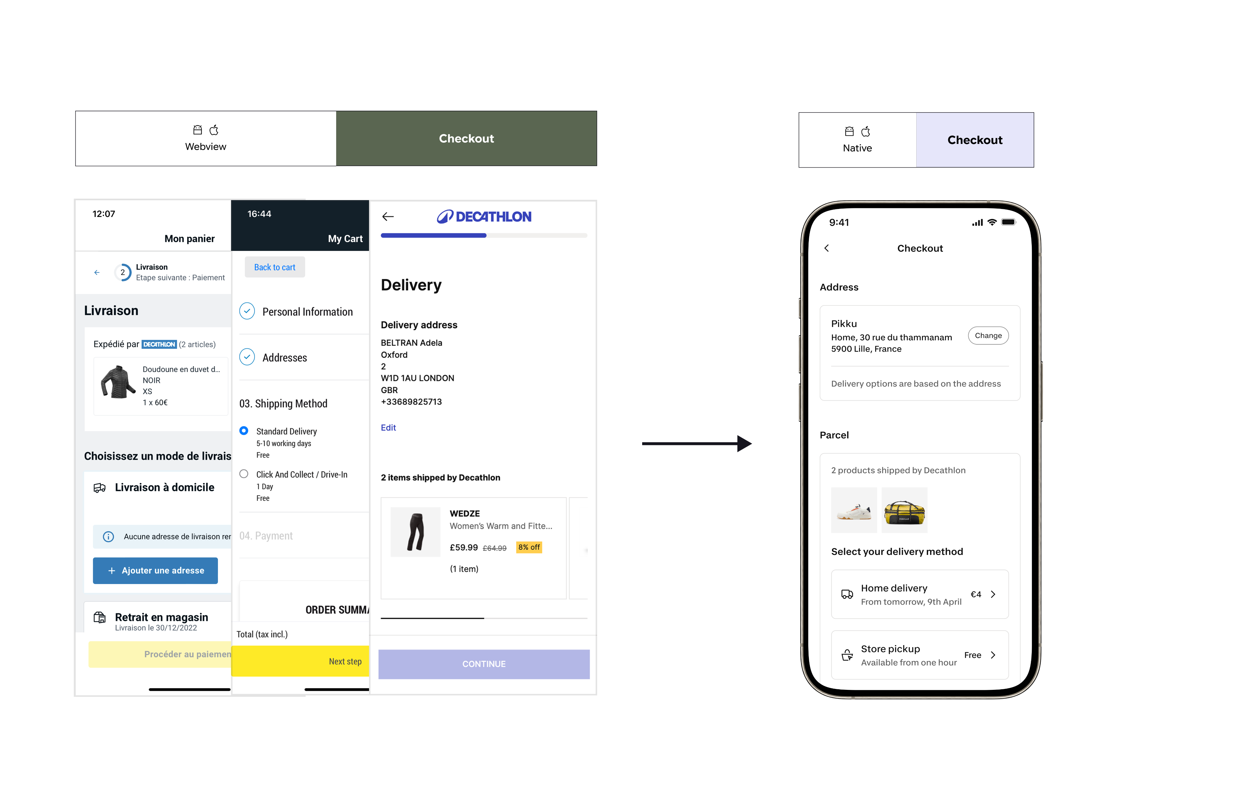 Preview of guided one-page structure